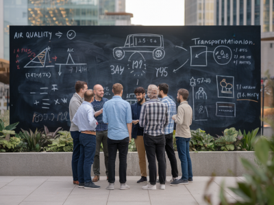 Wie startups im bereich saubere mobilität den luftreinhalteplan der stadt unterstützen
